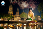 Lễ hội hoa đăng Loy Krathong ở Thái Lan