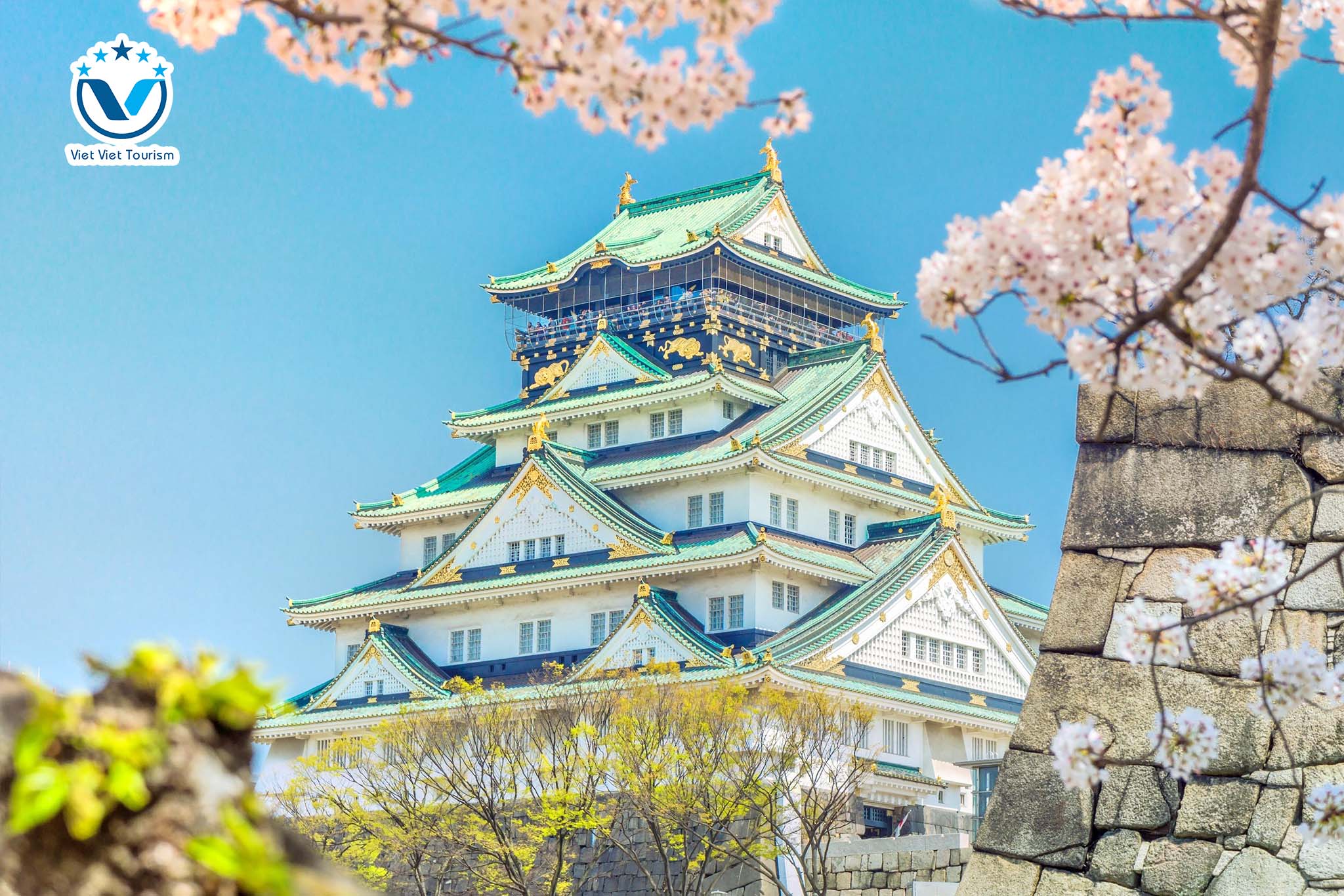 JP Osaka Castle 