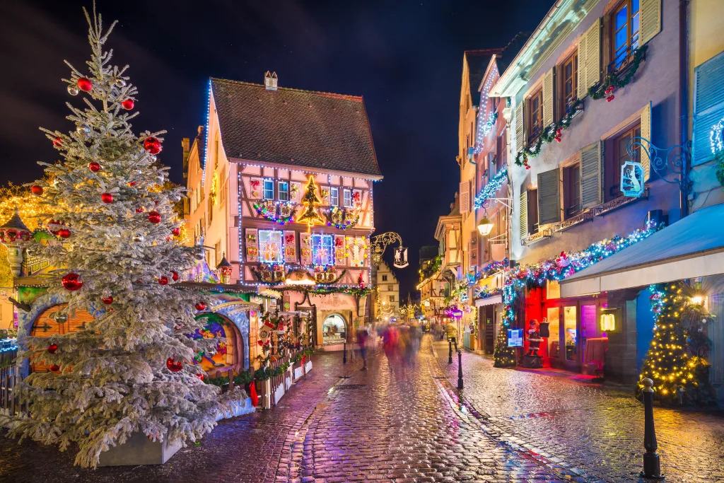 colmar christmas đêm