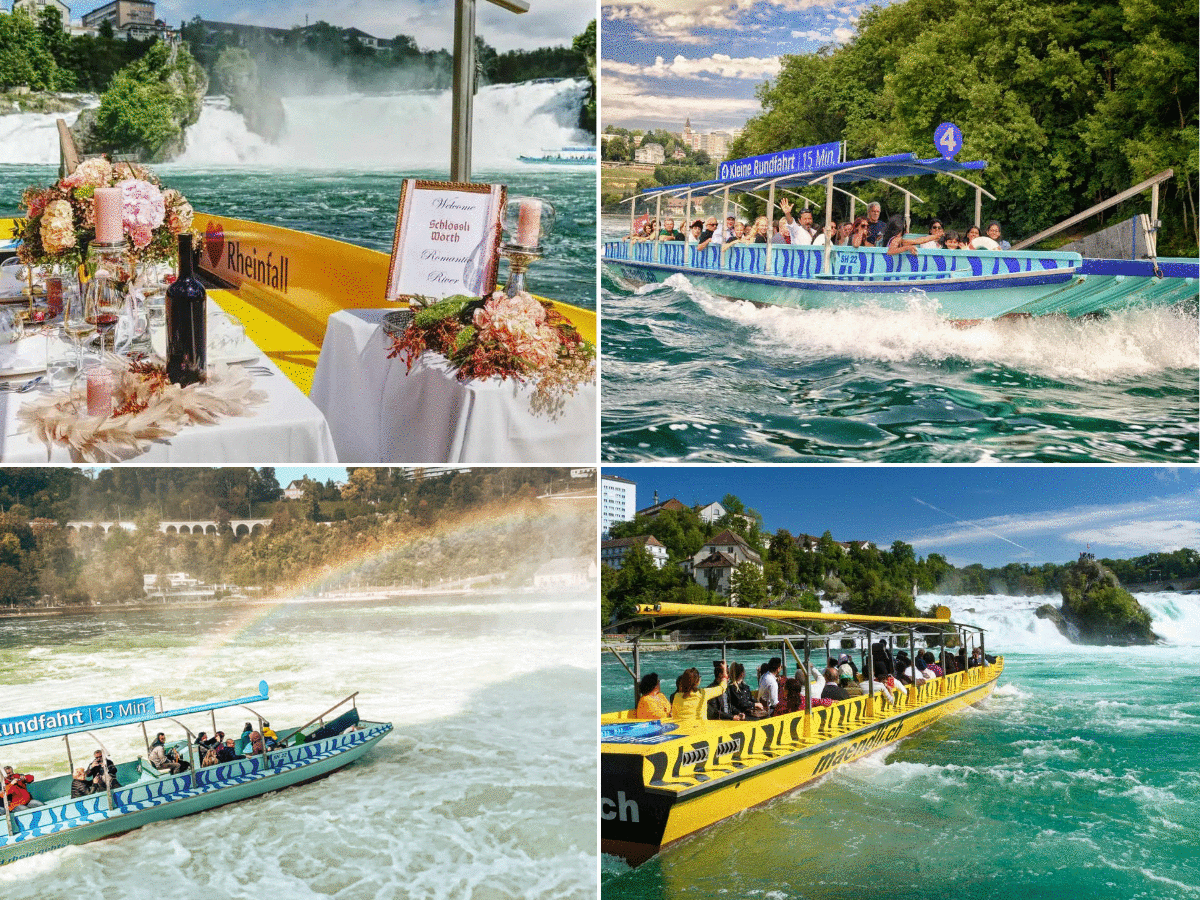 Boat tour Rhine Falls 2