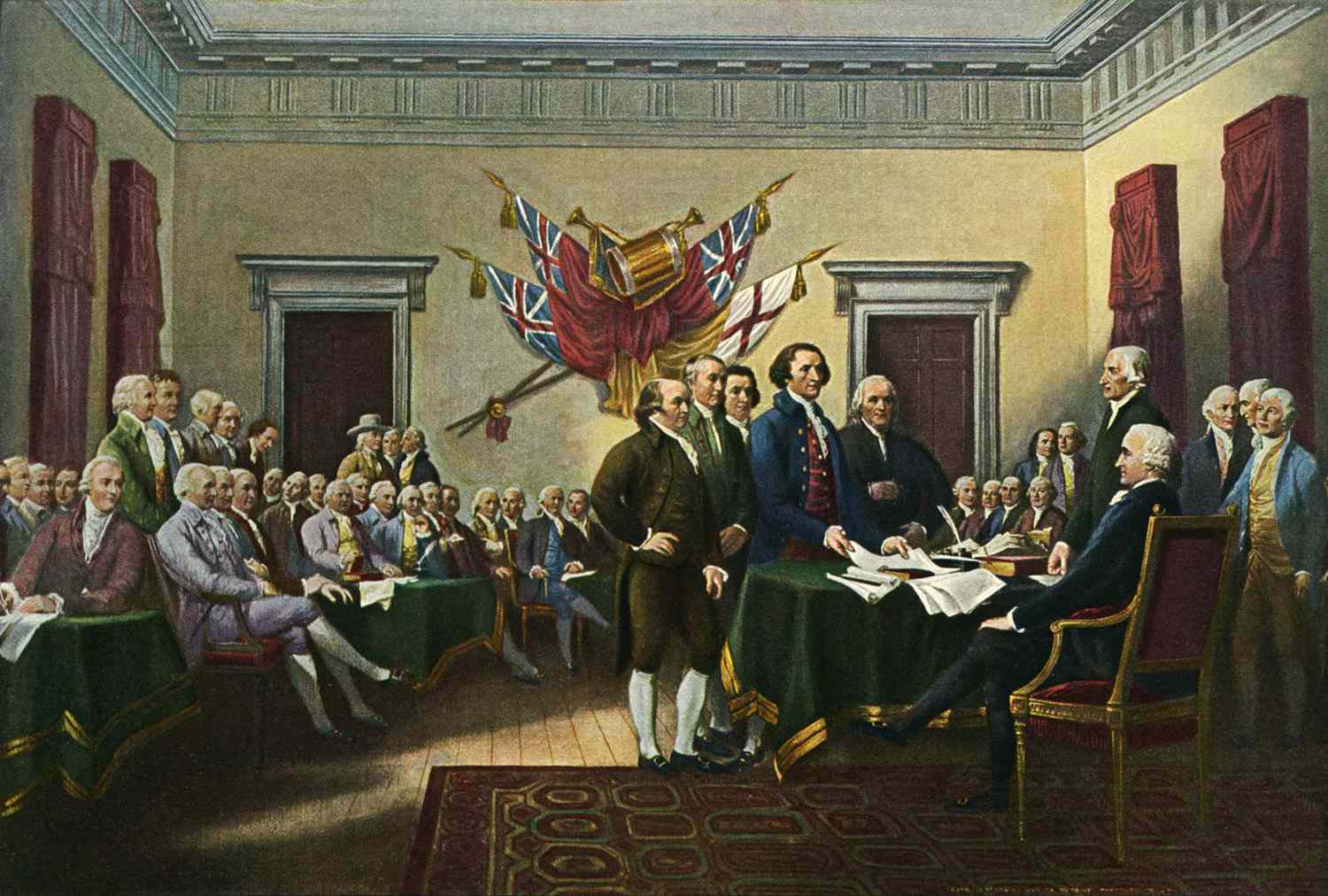 John Trumbulls Declaration of Independence