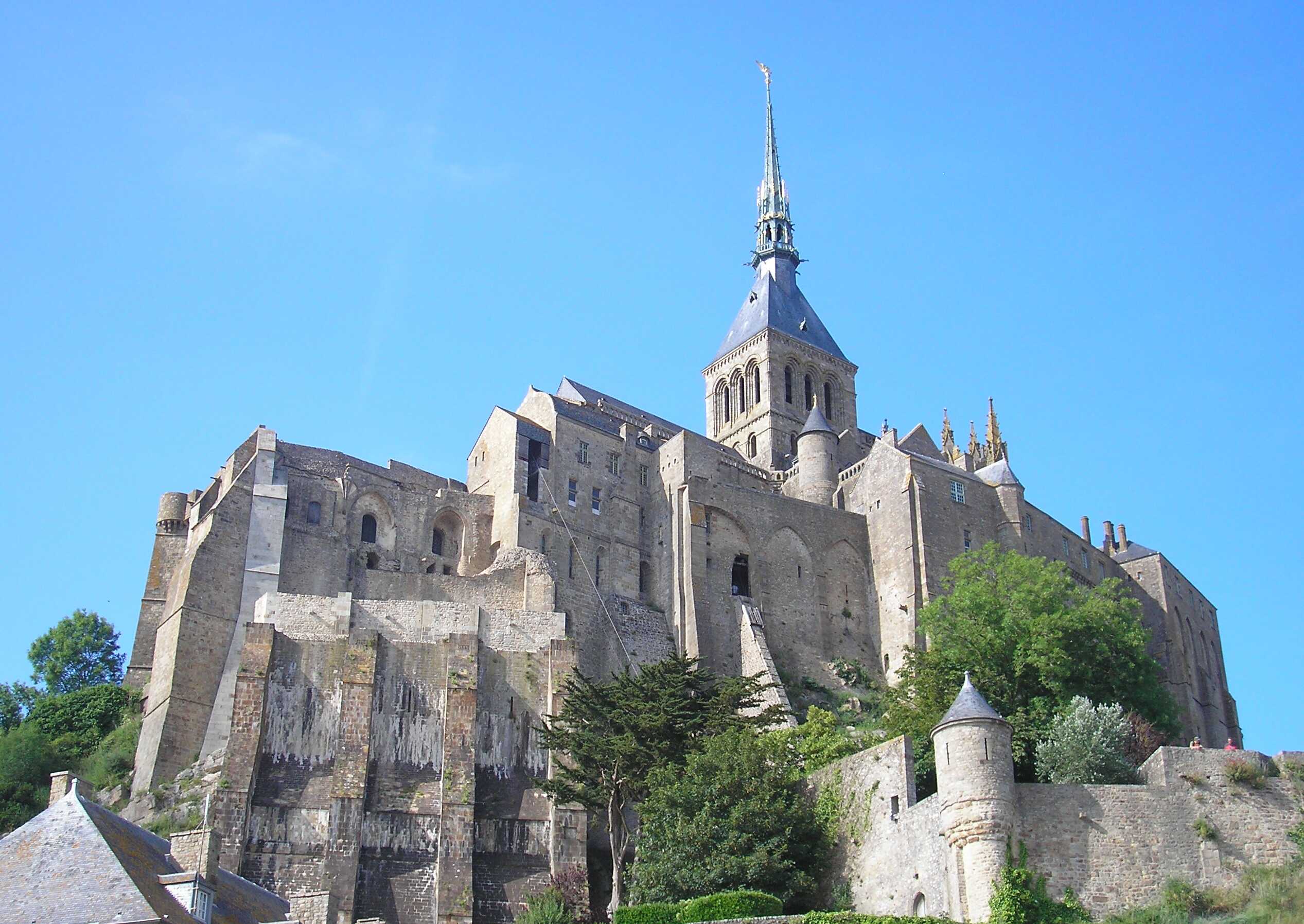 Mont Saint Michel monastery 1