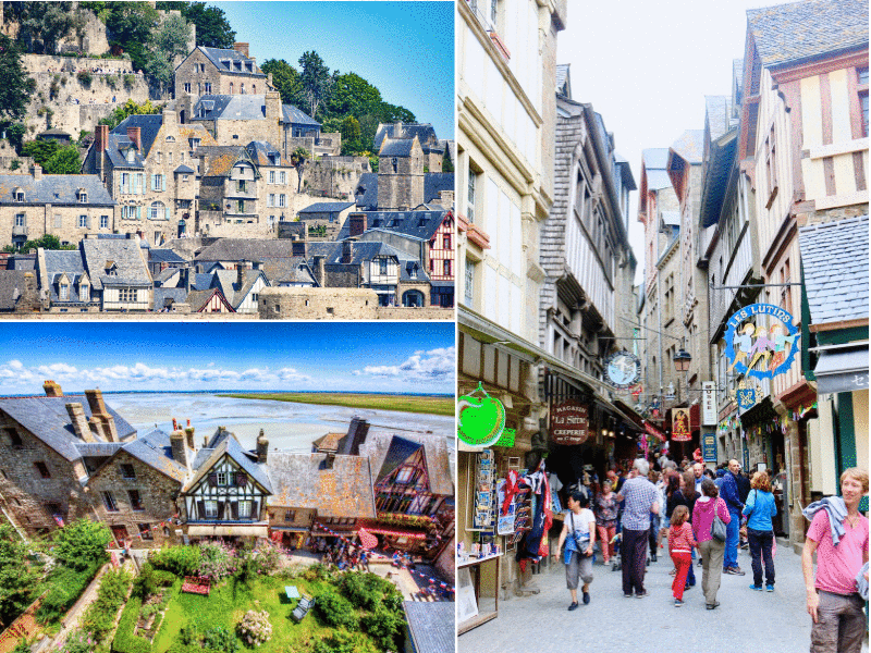 Mont Saint Michel town 1