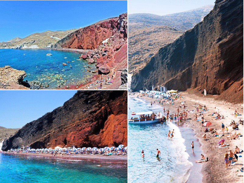 Santorini Greece Red Beach 1