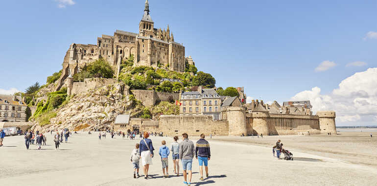 bnTu viện Le Mont Saint Michel