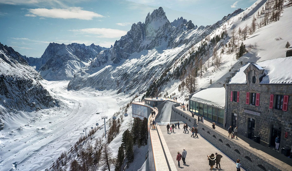Mer de Glace glacier Chamonix France1