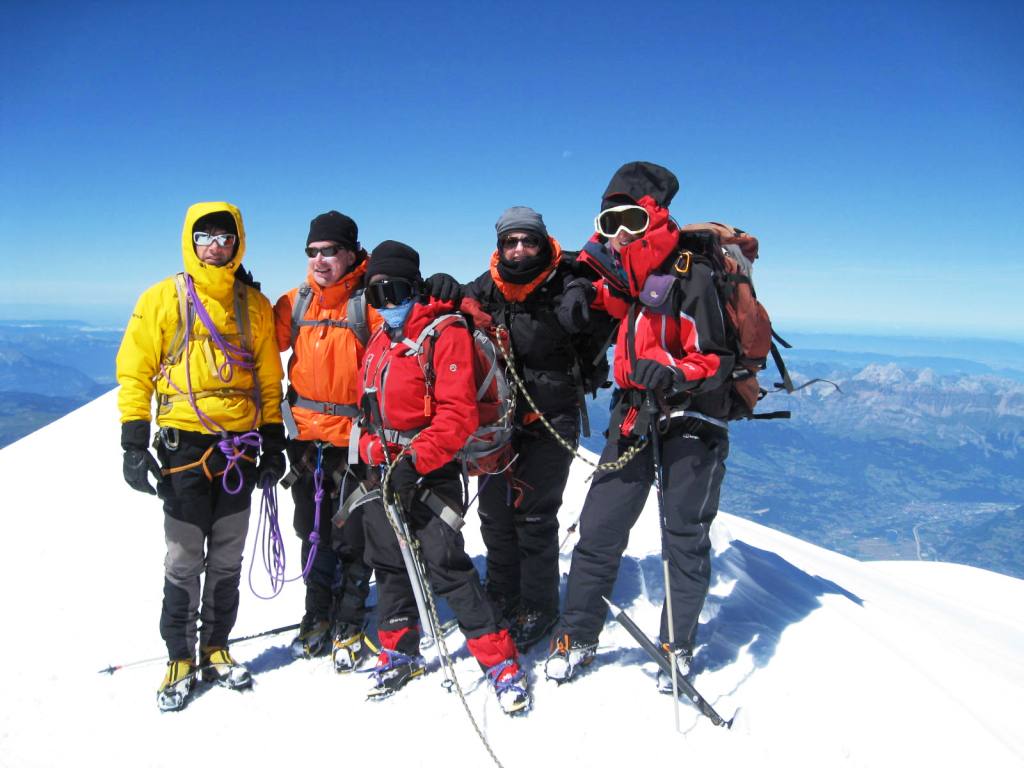 Mont Blanc mountain France0