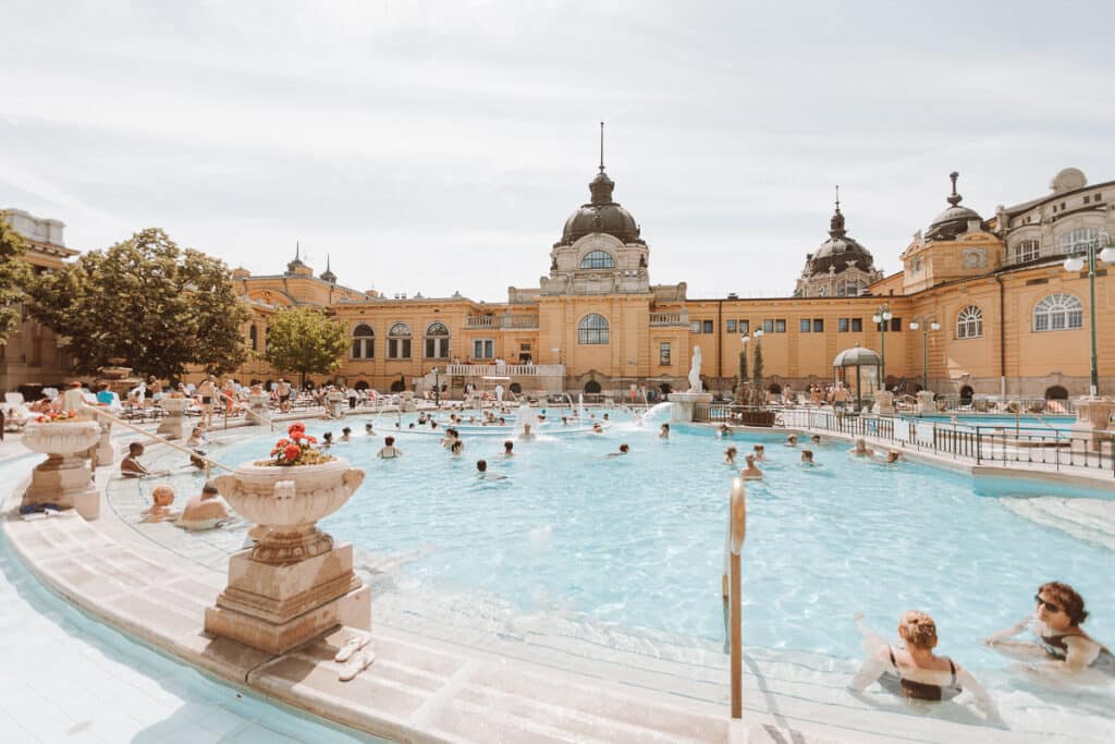 Szechenyi outdoor pool