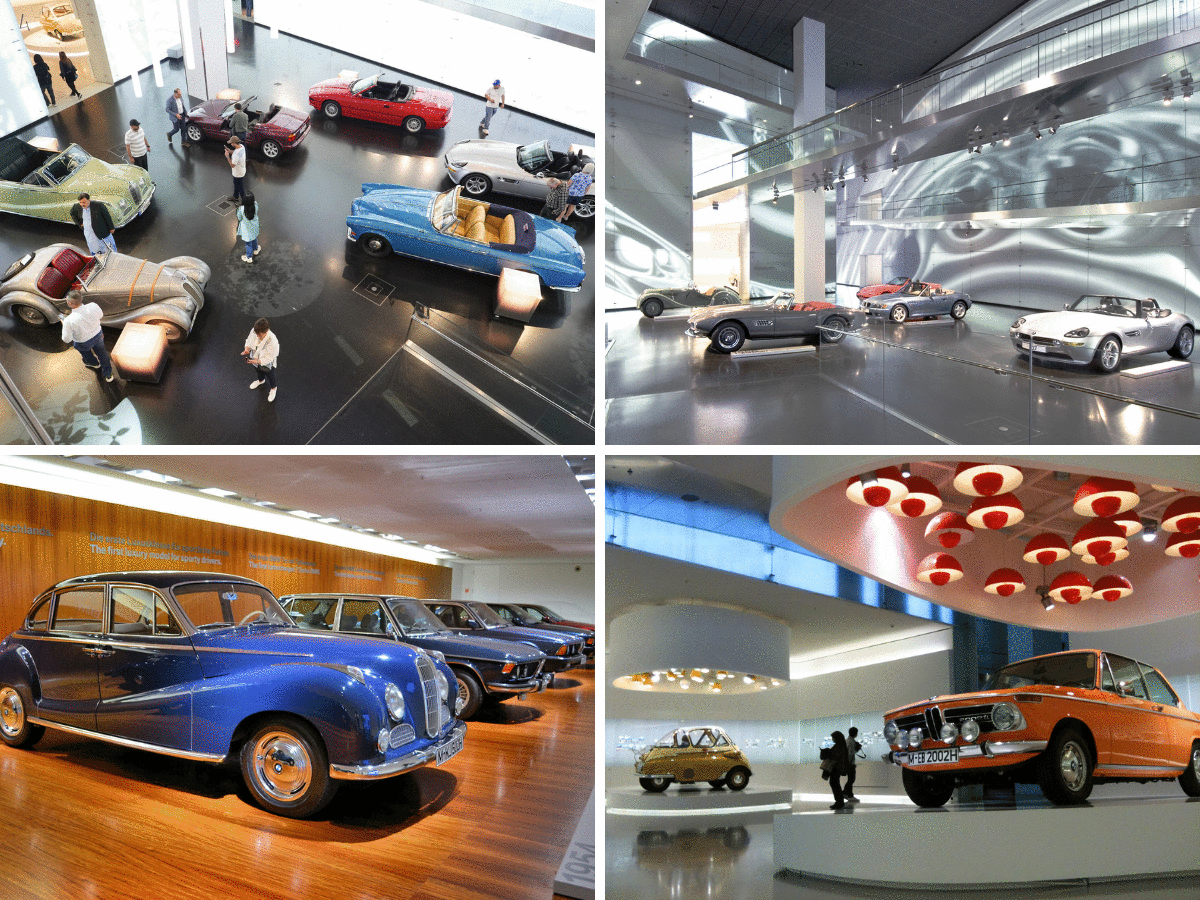 Classic BMW cars exhibition 1