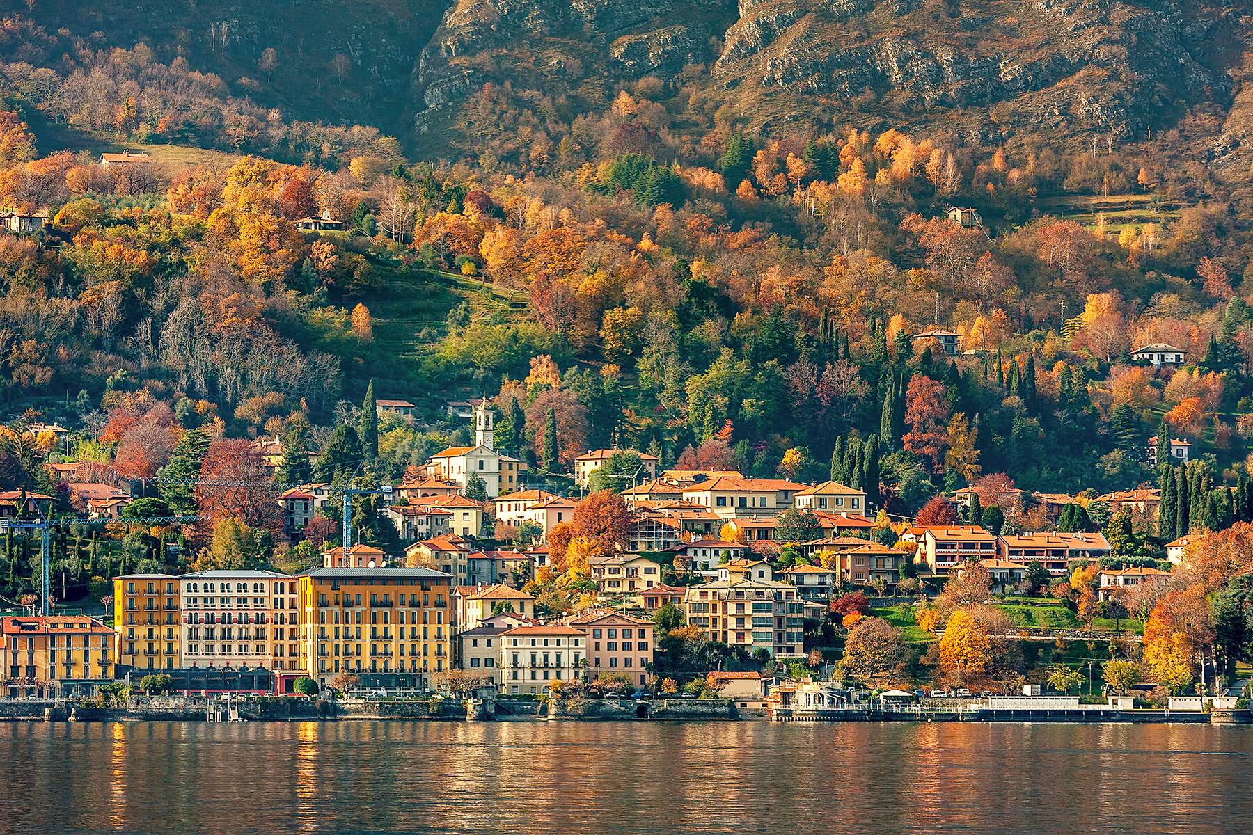 Fall foliage in Italy