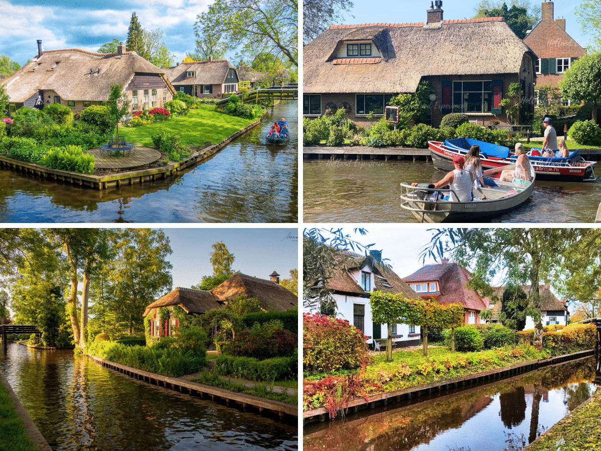 Giethoorn fairytale village autumn 1
