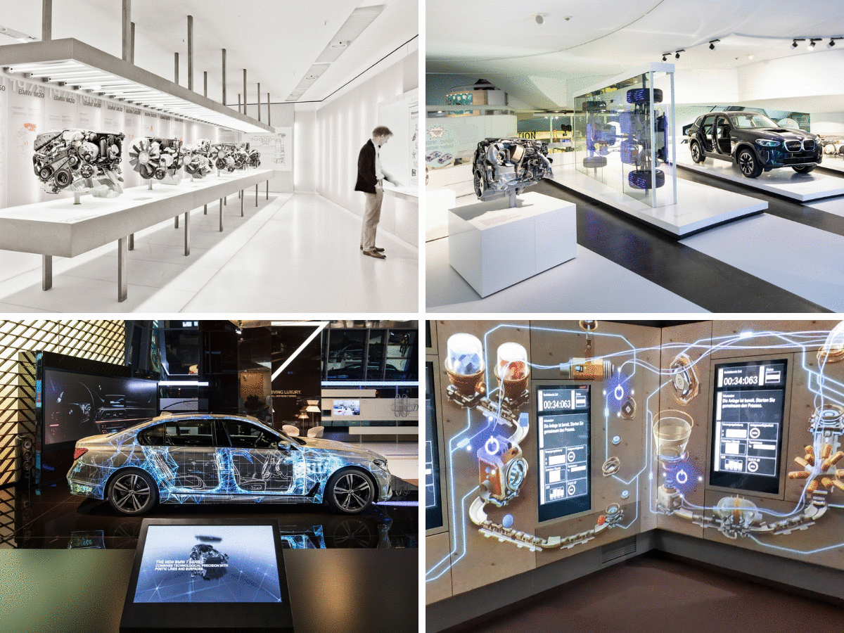 Interactive exhibits BMW 1