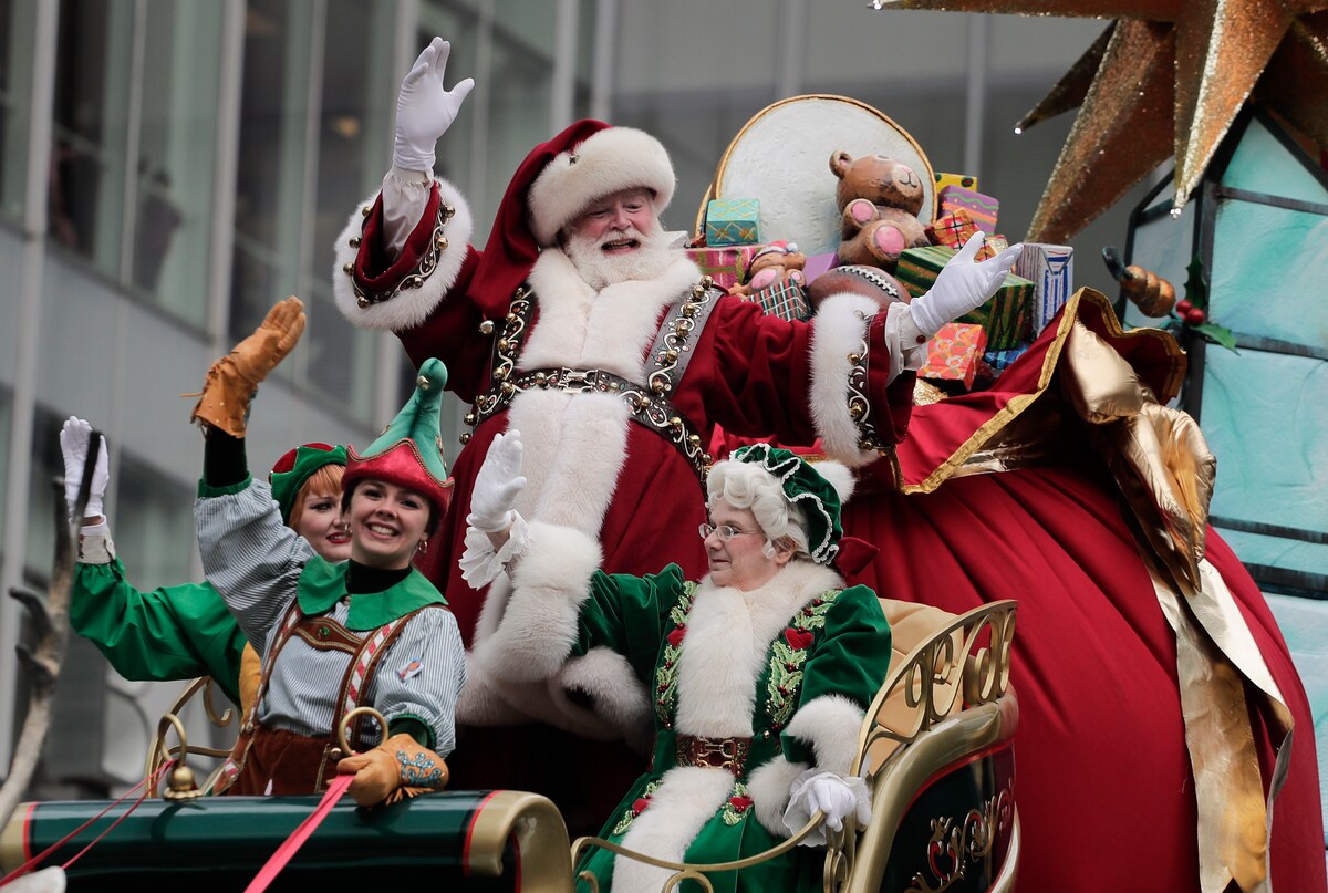 Santa Claus parade Finland