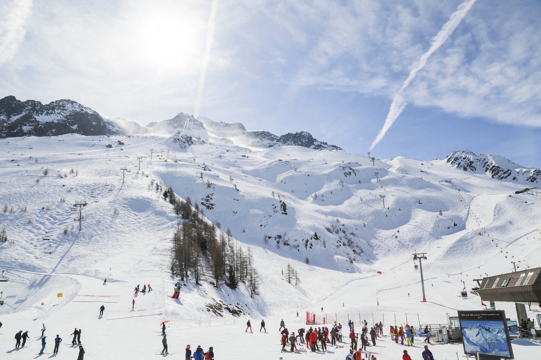 Skiing in Chamonix France