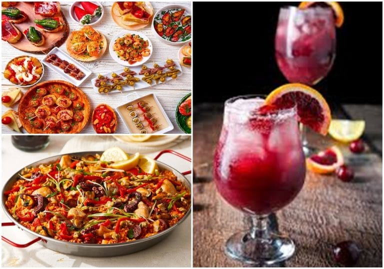 Trải nghiệm ẩm thực Tây Ban Nha: Tapas, Paella, Sangria