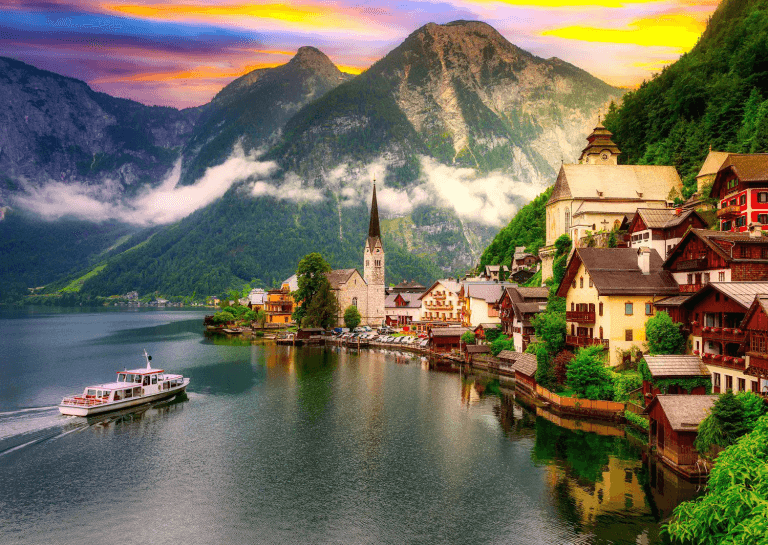 Thị trấn Hallstatt (Áo): Viên ngọc vùng núi
