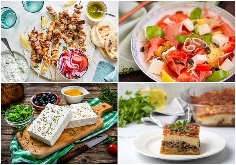 Hành trình ẩm thực Hy Lạp: Souvlaki, Moussaka, Feta
