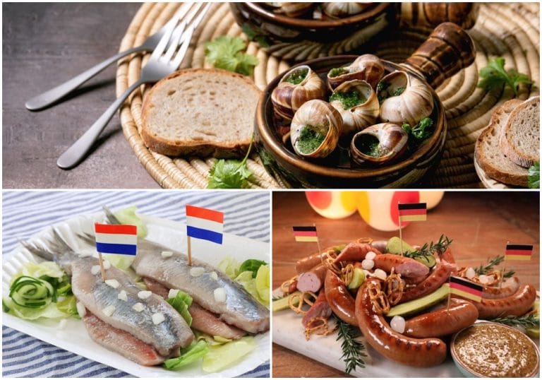 Thử món lạ: Ốc sên Pháp, cá trích Hà Lan, xúc xích Đức