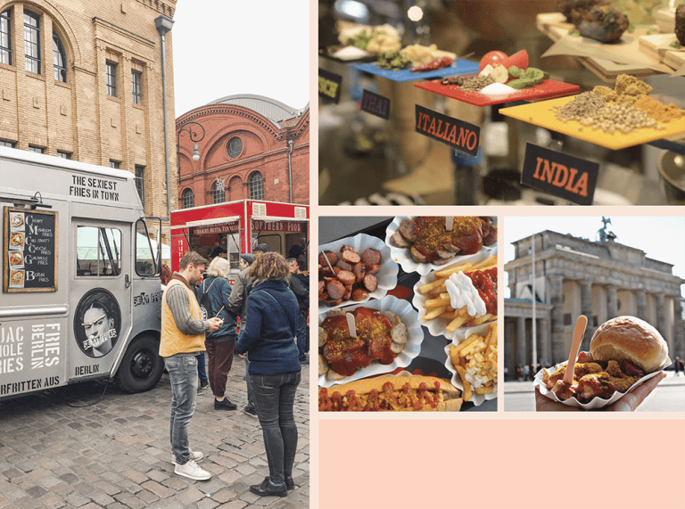 Trải nghiệm ẩm thực đường phố ở Berlin