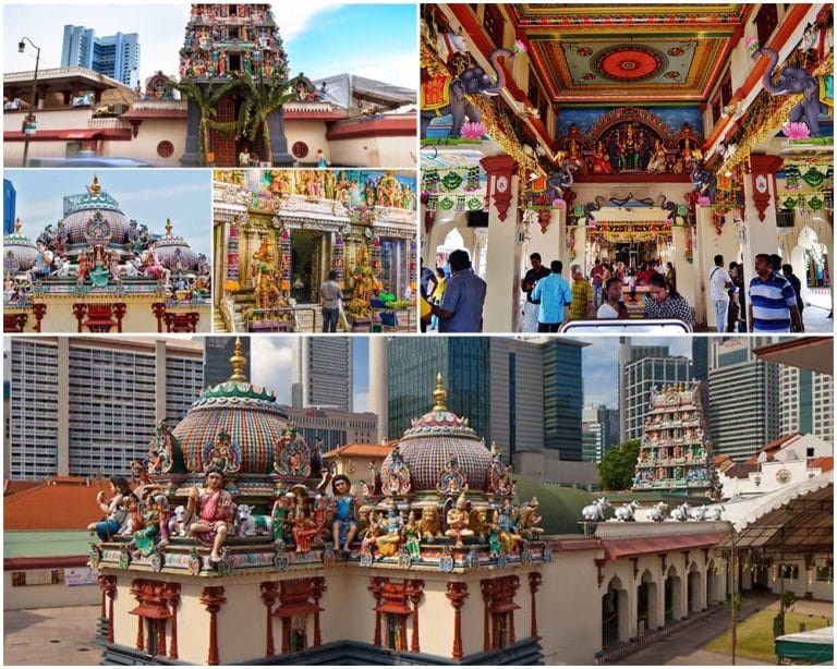 Đền Sri Mariamman – Dấu ấn Hindu cổ kính giữa lòng Singapore hiện đại
