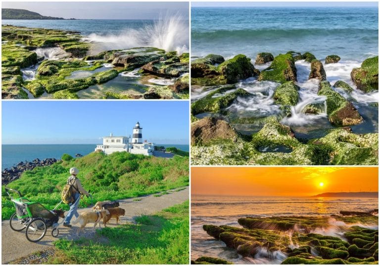 Lao Mei Green Reef – Tuyệt tác thiên nhiên xanh biếc của xứ Đài