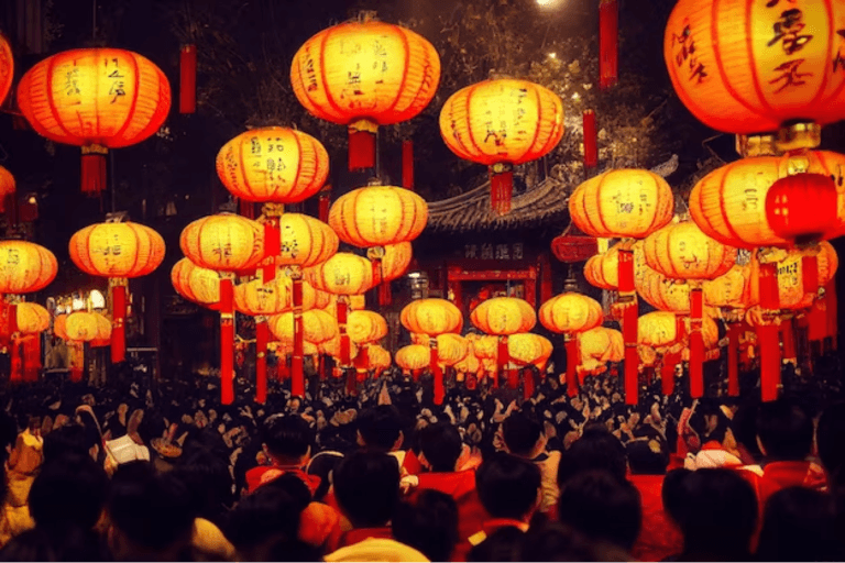 Khi sắc đỏ kể chuyện: Biểu tượng đèn lồng trong đời sống người Trung Hoa