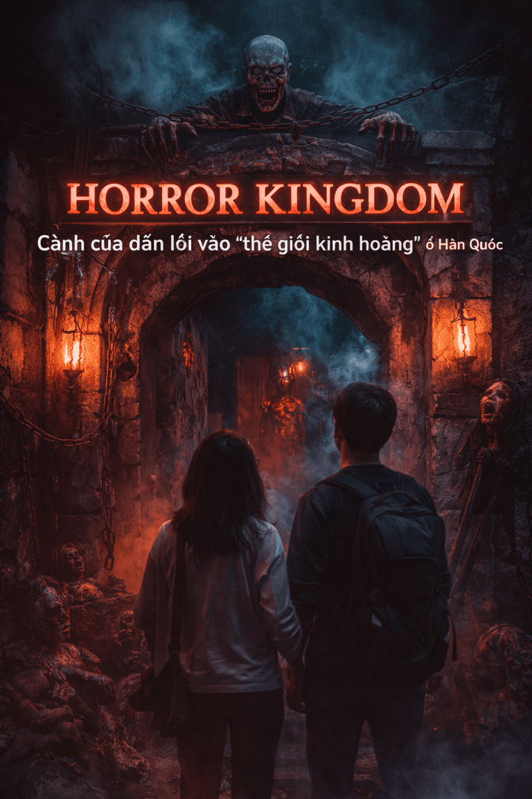 Horror Kingdom: Cánh cửa dẫn lối vào “thế giới kinh hoàng” ở Hàn Quốc
