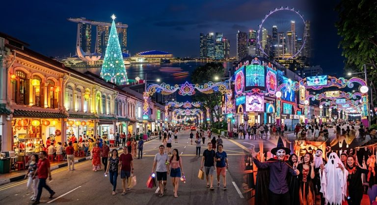 Các lễ hội cuối năm ở Singapore: Mùa hội rực rỡ giữa đảo quốc nhiệt đới