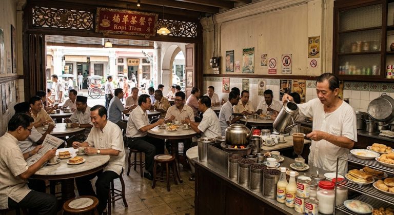 Kopitiam Singapore – Câu chuyện giao thoa văn hóa trong một tách cafe